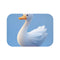 "Modern Cartoon Profile Bath Mat"