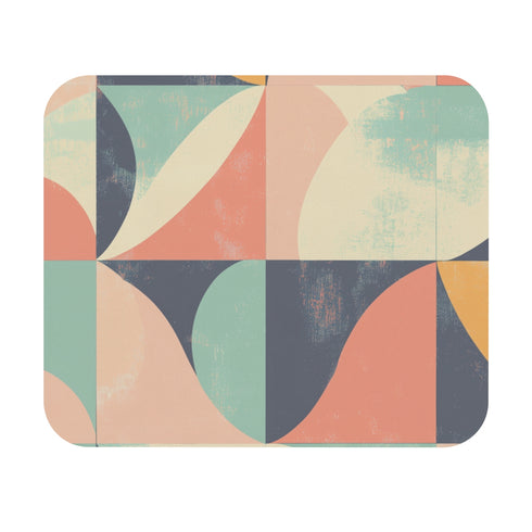 Modern Geometric Mouse Pad Design