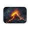 Molten crystal volcano bath mat.