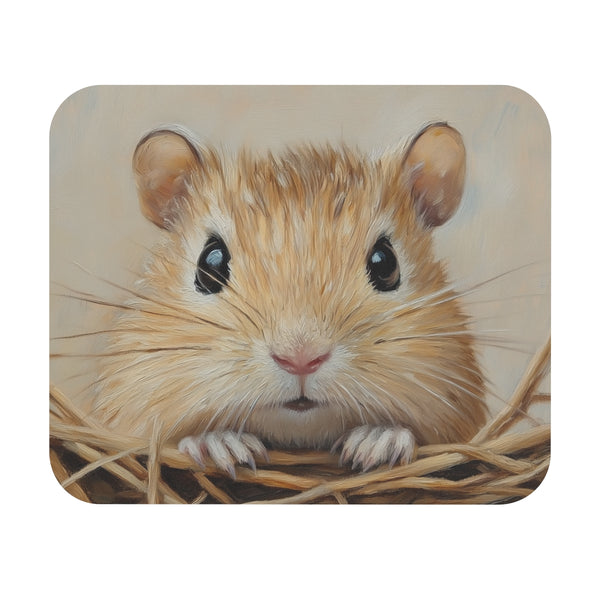 Mongolian Gerbil Mouse Pad Adorable and Unique!