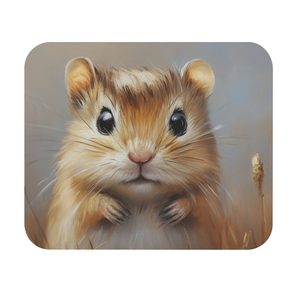 Mongolian Gerbil Mouse Pad Adorable & Vibrant Painting