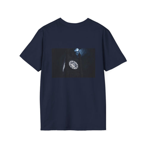 Moon Phases Clocktower T-Shirt Design