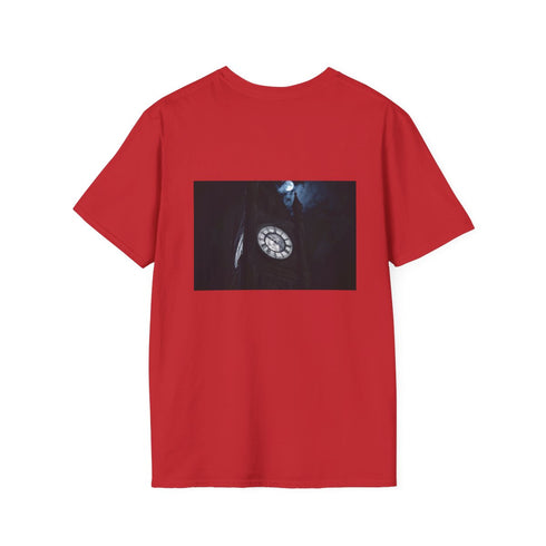 Moon Phases Clocktower T-Shirt Design