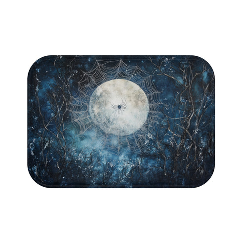 Moon Spider Silver Light Bath Mat