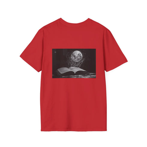 Moonlight Book Magic T-Shirt Design