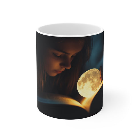 Moonlight Book-Themed Coffee Mug