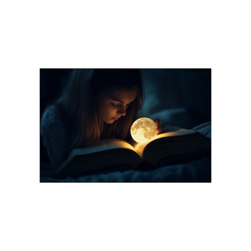 Moonlight Magic: Book's Enchanting Glow