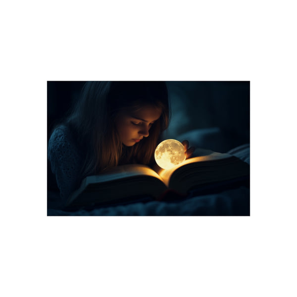 Moonlight Magic: Book's Enchanting Glow