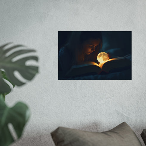 Moonlight Magic: Book's Enchanting Glow