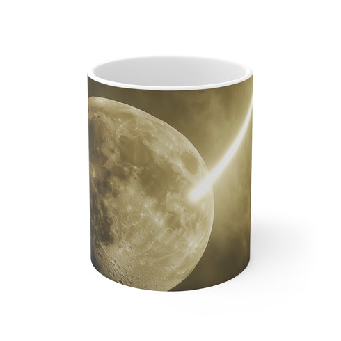Moonlit Coffee Mug Light Beam