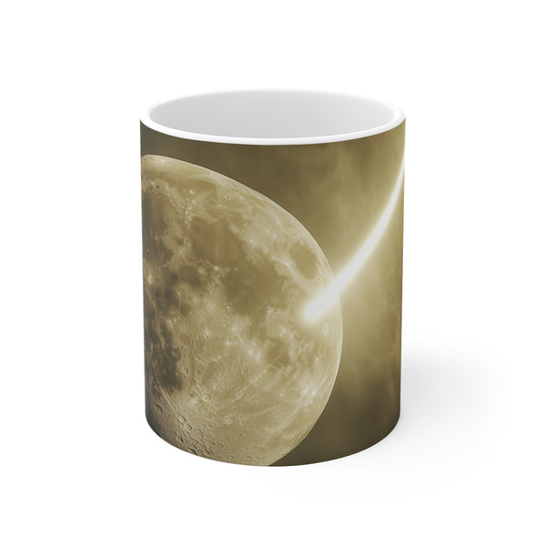 Moonlit Coffee Mug Light Beam
