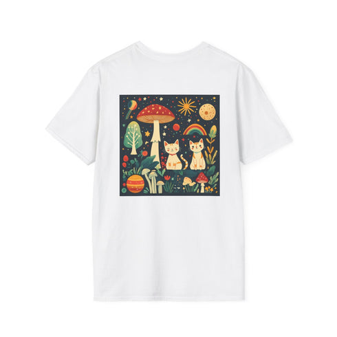 Moonlit Cosmos Tee: Vintage Vibes