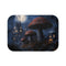Moonlit Giant Mushroom City BathMat