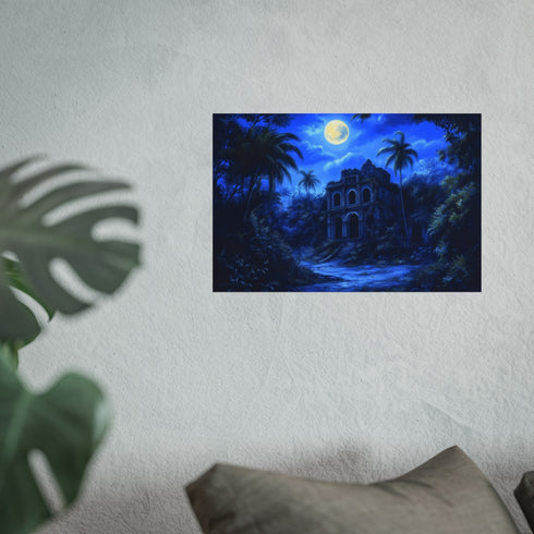 Moonlit Jungle Temple Night Adventure