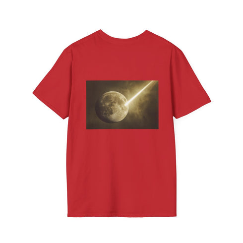 Moonlit T-Shirt Light Beam Design
