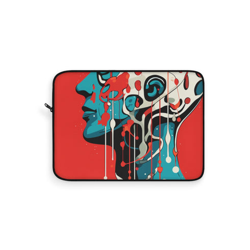 "Moonwalker Laptop Sleeve: Minimalist Style"