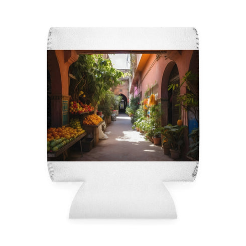 Moroccan Market Vibes Can Cooler