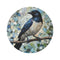 "Mosaic Magpie Round Rug: Beautifully Unique"