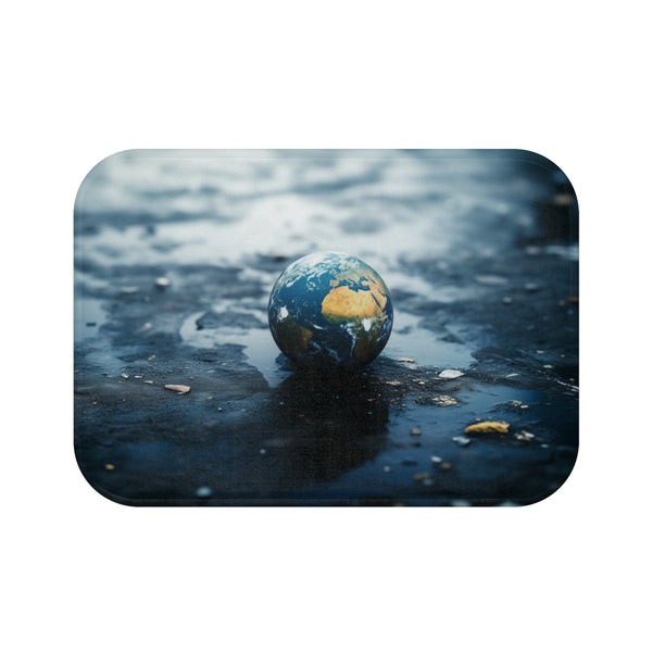 "Mother Earth Weeps Bath Mat"