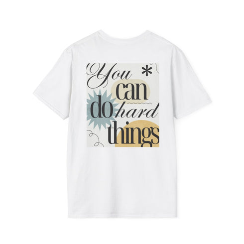 Motivational Abstract Typography Tee