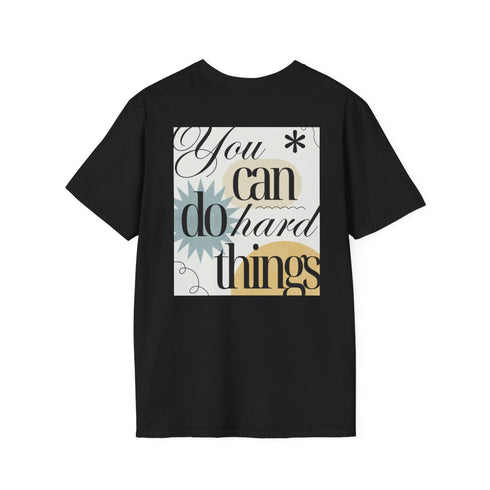Motivational Abstract Typography Tee