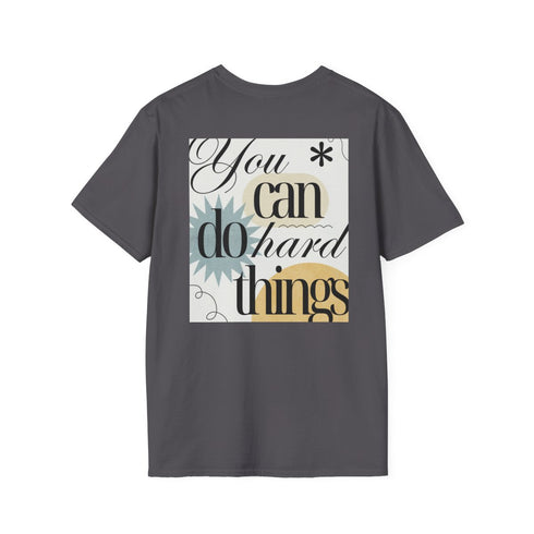 Motivational Abstract Typography Tee