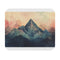 Mountain Grunge Art Mouse Pad