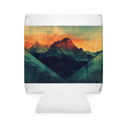 Mountain Grunge Cool Sleeve: Abstract Geometric Art