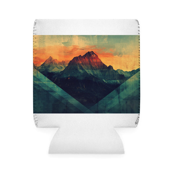 Mountain Grunge Cool Sleeve: Abstract Geometric Art