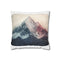 "Mountain Grunge Geometric Pillow Cover"