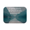 "Mountain Motivational Bath Mat: Inspirational Zen for Your Bathroom"