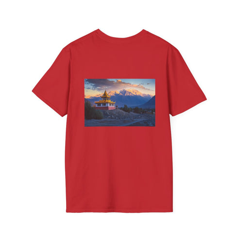 Mountain Temple Golden Hour T-Shirt