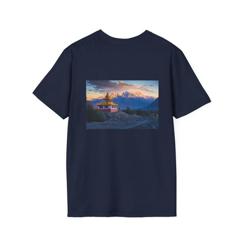 Mountain Temple Golden Hour T-Shirt
