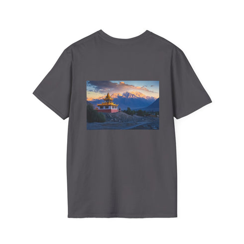 Mountain Temple Golden Hour T-Shirt