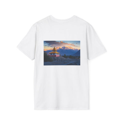 Mountain Temple Golden Hour T-Shirt