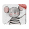 Mous-tastic Birthday Card Mouse Pad