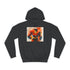 Mr Incredible Graphic Unisex College Hoodie - Jet Black Front