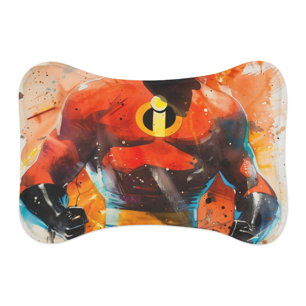 "Mr. Incredible Pet Mat: Superhero Comfort for Your Furry Friend"