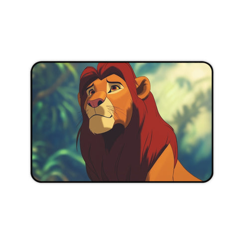 "Mufasa Lion King Desk Mat: Roar!"