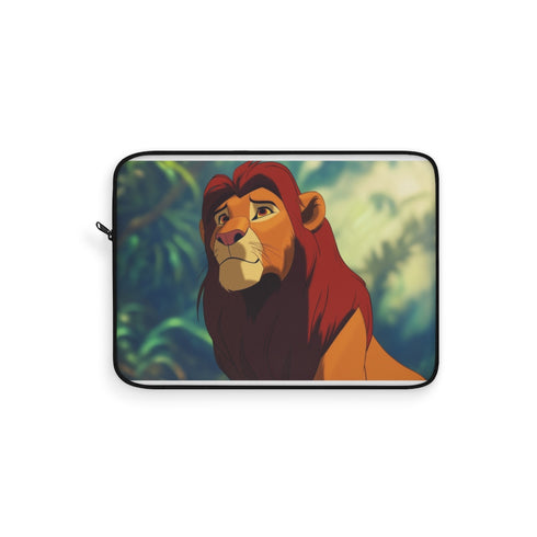 "Mufasa Lion Laptop Sleeve: Protect Your Pride"
