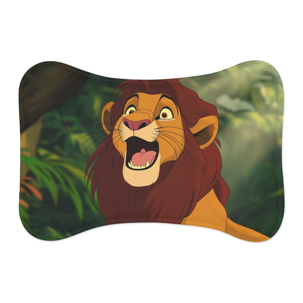 "Mufasa's Regal Roar Pet Mat"