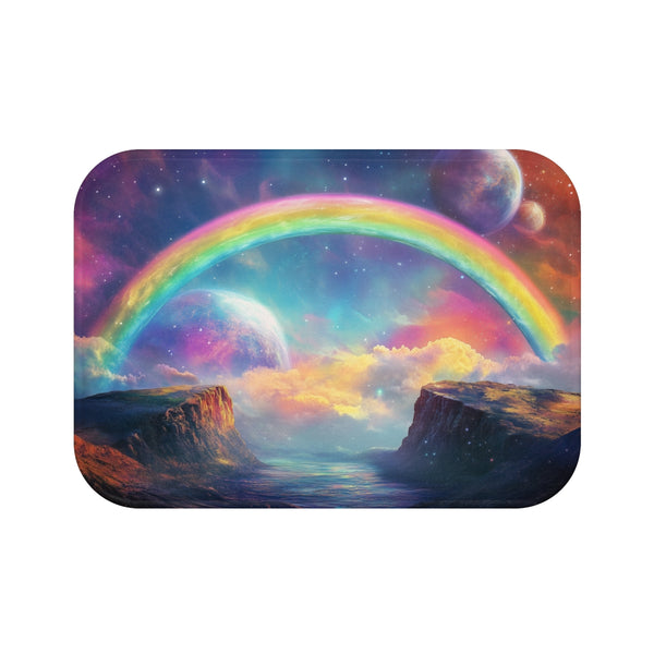 Multicolor Bath Mat for Planetary Connection