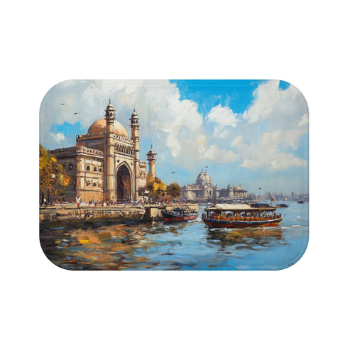 "Mumbai Majesty Bath Mat"