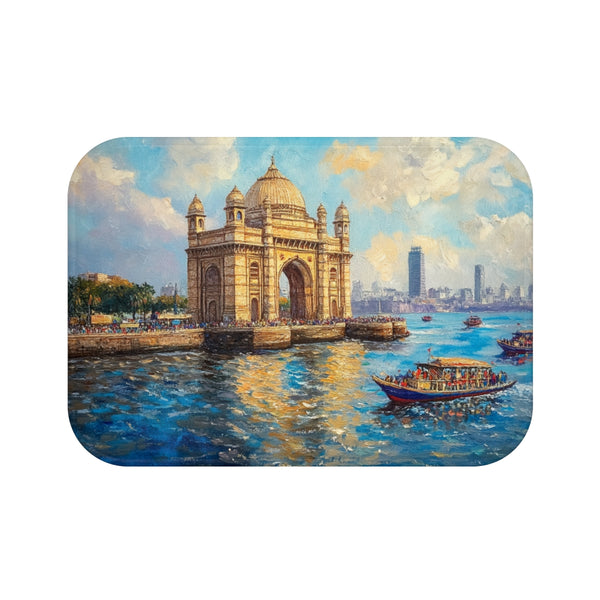 "Mumbai Marvel Bath Mat"
