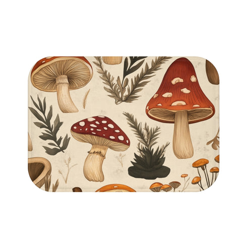 "Mushroom Magic Bath Mat"