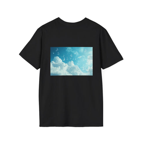 Music Notes Clouds T Shirt