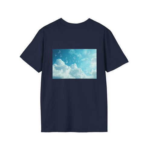 Music Notes Clouds T Shirt