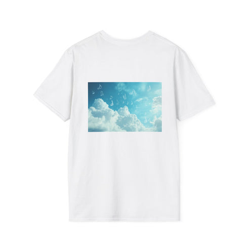 Music Notes Clouds T Shirt