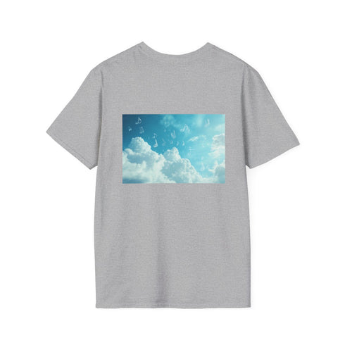 Music Notes Clouds T Shirt