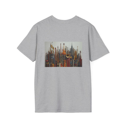 Musical City Skyline Instrument T-Shirt